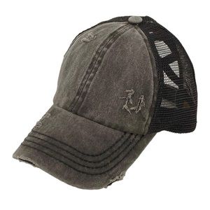 🆕 C.C Ponytail Criss Cross Ponycap w/BONUS